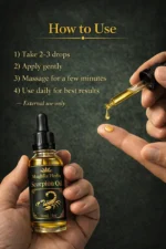 Herbal Scorpion Oil —نفس کی لمبائی، موٹائی اور تناؤ میں شرطیہ اضافہ (حکیم عمرغزنوی) - Image 4